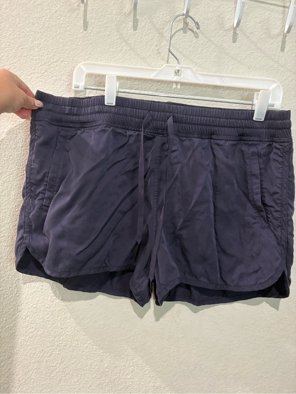 lululemon athletica Navy Drawstring Running Shorts